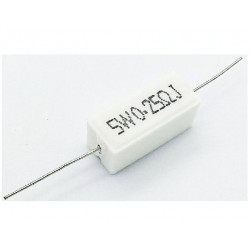 Resistor 0.25 โอห์ม 5W